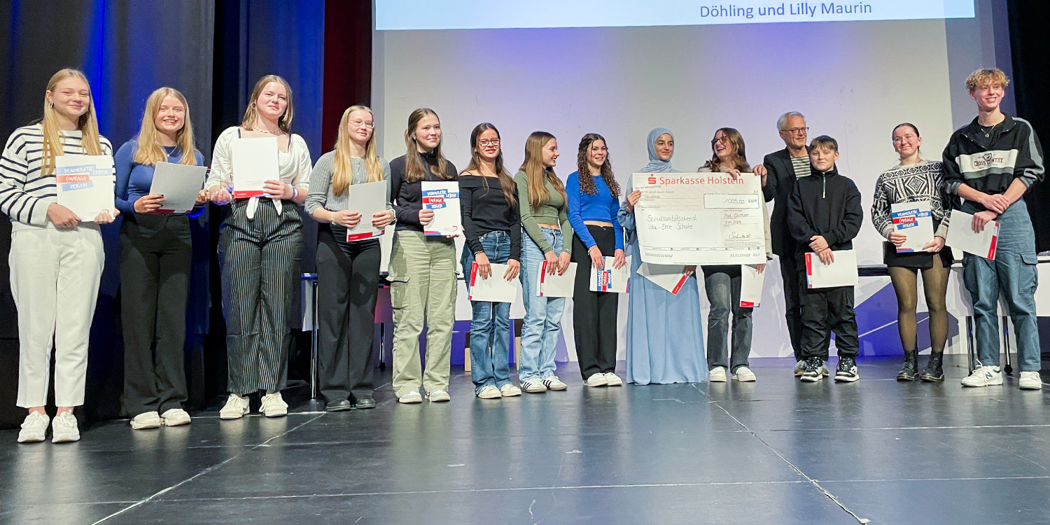 Schulsanitätsdienst der Ida-Ehre-Schule (Foto: Sandra Freundt)