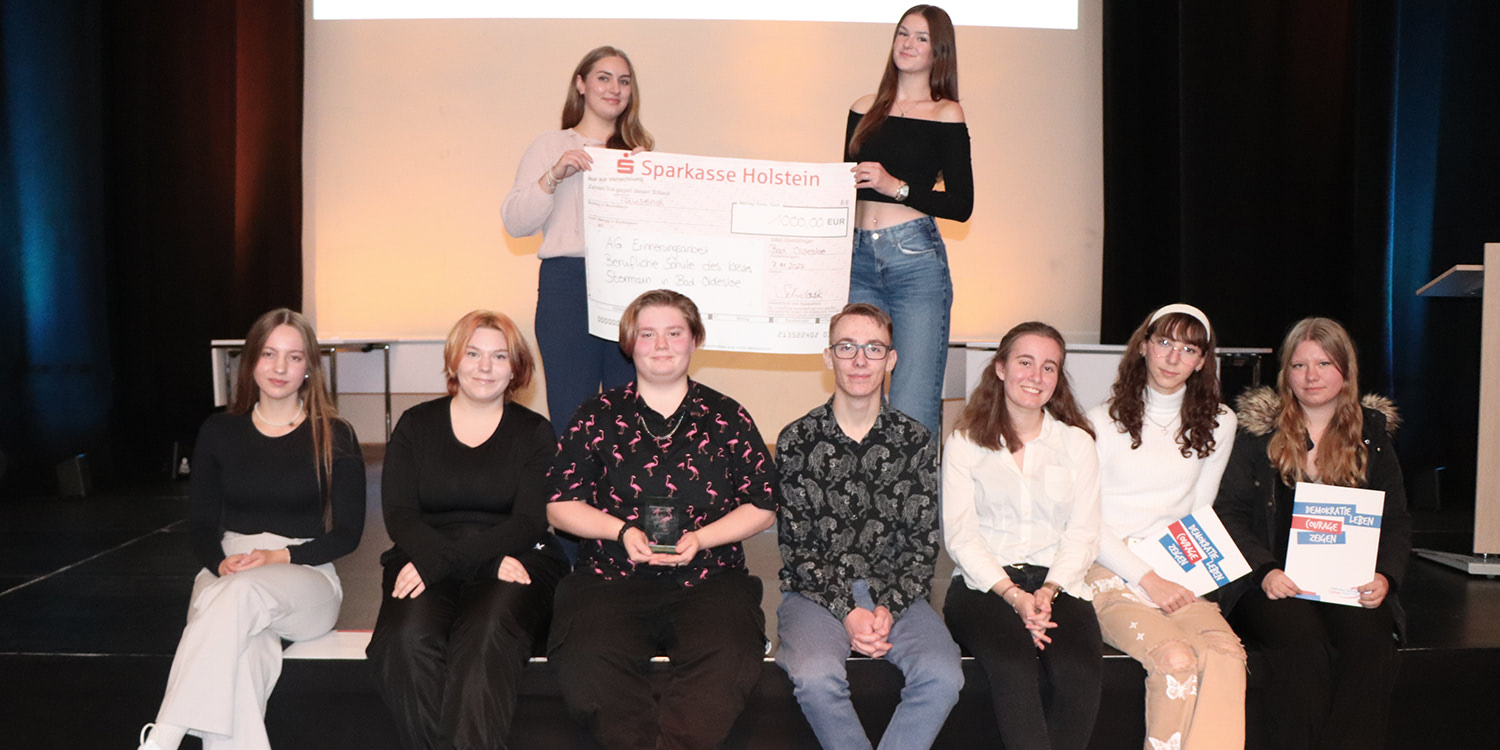 AG Erinnerungsarbeit der Beruflichen Schule (Foto: Sandra Freundt)